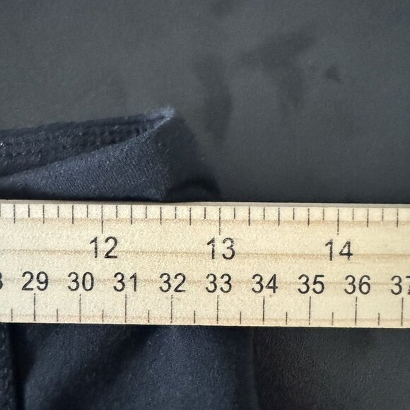 Athleta Womens Pull On Zip Pockets Leggings Black Size Small - Picture 5 of 8